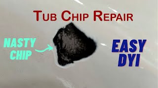 Tub Chip Repair [upl. by Danyluk]