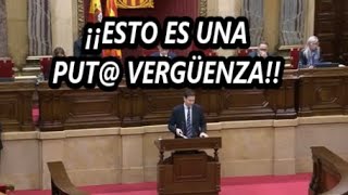 ¡¡NO VEAS ESTE VÍDEO ¡¡TE CABREARÁS Parlamento de Cataluña [upl. by Noryak]