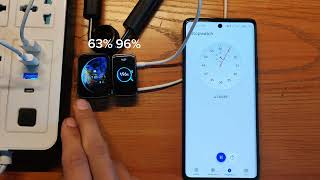 Huawei band 9 vs Xiaomi mi band 8 pro charging test [upl. by Teilo]