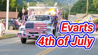 Evarts Kentucky 4th of July Parade 2022 [upl. by Wemolohtrab188]