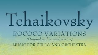 Tchaikovsky Rococo Variations [upl. by Karub301]