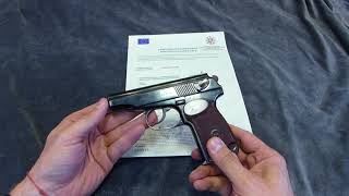 Deactivated pistol Makarov Deko Makarov PM EU 20152403 [upl. by Dudley700]