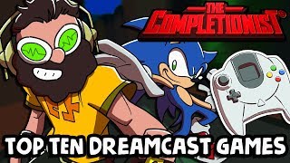 Top 10 Dreamcast Games  The Completionist [upl. by Bulley582]