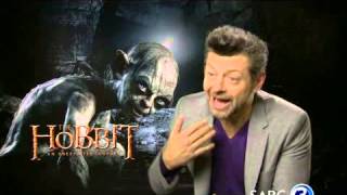 Andy Serkis on Gollums voice [upl. by Sucam878]