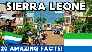 SIERRA LEONE 20 Facts in 4 MINUTES [upl. by Attenahs]