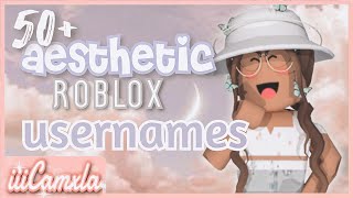 50 Aesthetic Roblox Username Ideas  Tips  2020   Untaken On Roblox   iiiCamxla [upl. by Jabe]