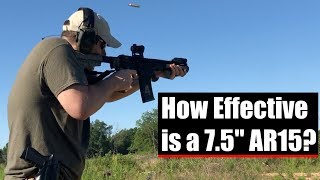 How Effective is a 75 Inch AR15 [upl. by Kcirdled]