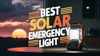 ⭕ Top 5 Best Solar Emergency Light 2025 Review and Guide [upl. by Odin663]