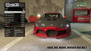 GTA 5  Dinka Jester RR Drift Customization Toyota GR Supra [upl. by Muhcon]