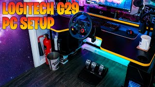 How To Setup Logitech G29G920 Steering Wheel On PC [upl. by Nortyad600]