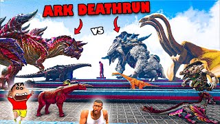 SHINCHAN and I are in INSANE DEATHRUN in ARK SURVIVAL EVOLVED  AMAANT GAMING [upl. by Carla422]