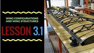 Lesson 3  Part 1  Wing Configurations and Wing Structures [upl. by Pardo]