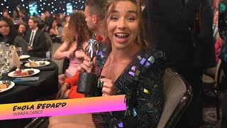 Enola Bedard Wins Dance  2022 YouTube Streamy Awards [upl. by Aicen]