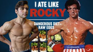 I Tried Sylvester Stallones quotROCKYquot Diet [upl. by Aiyt235]