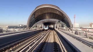 Dubai Metro Green Line Cab Ride TimeLapse [upl. by Helena718]