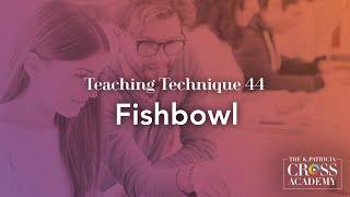 Teaching Technique 44 Fishbowl [upl. by Ashwell]