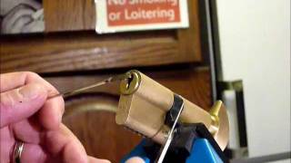 Single Pin Picking ERA 6 Pin Euro Thumb Turn Lock And Using Cam Turner TUTORIAL uklocksportcouk [upl. by Dlorad289]