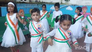 Independence Day Dance ilovemyindia by kids ♥️ jaihind [upl. by Ngo]