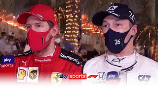 F1 drivers react to Romain Grosjeans horrific crash and miraculous escape from inferno [upl. by Annaitsirk]