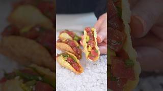 Ahi Tuna Wonton Tacos [upl. by Ayatnwahs]