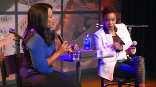 Heather Headley interview at the Clyde Theater [upl. by Apple236]