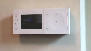 Danfoss TPOne RF programmable room thermostat [upl. by Ellehsim]