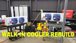 WALK IN COOLER INSTALL [upl. by Ramsey]