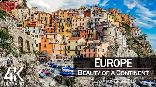 【4K】🌍 EUROPE as you have never seen before 2021 🔥 30 COUNTRIES 🔥 Cinematic Aerial 🔥 Drone Film™ [upl. by Lairret]