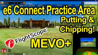 e6 Connect Golf Simulator Practice Facility  How To amp Demo with Flightscope Mevo Plus [upl. by Chu]