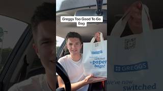 GREGGS TOO GOOD TO GO BAG  what did I get 💼 [upl. by Genni]