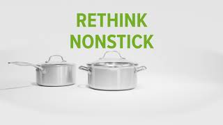 Rethink nonstick  The healthy nonstick alternative  GreenPan [upl. by Riada]