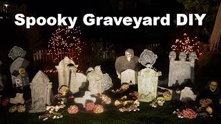 How To Create A Spooky Halloween Graveyard [upl. by Akli]