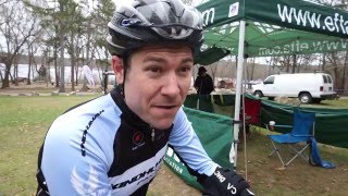 EFTA Burlingame Matt Erchull compares Pisgah Stage Race to Burlingame [upl. by Gehlbach]