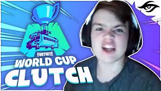 Mongraal  INSANE WORLD CUP CLUTCH Fortnite Solo vs Duo [upl. by Annis]