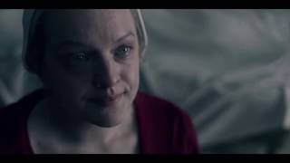 The Handmaids Tale 2x10  Offred gets to see Hannah quotwhy didnt you try harderquot [upl. by Neerac]