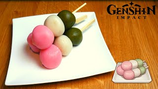 Genshin Impact Recipe 43  Tricolor Dango [upl. by Iphagenia68]