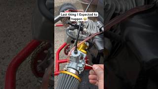 Always remember your steering wheel 😭 gokart crash unexpected automobile tuning gonewrong [upl. by Alyhc]