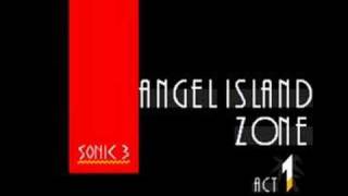 Sonic 3 Music Angel Island Zone Act 1 [upl. by Sidra]