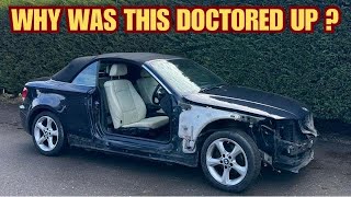 REPAIRING A DOCTORED BMW THAT WE BOUGHT FROM A SALVAGE AUCTION [upl. by Tol]