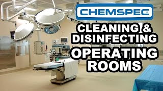 Detergent Free Cleaning DFC  Cleaning and Disinfecting Hospitals Operating Rooms [upl. by Chapnick]