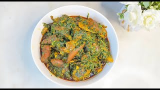 How to make EDIKANG IKONG SOUP  SIMPLE RECIPE [upl. by Agbogla]