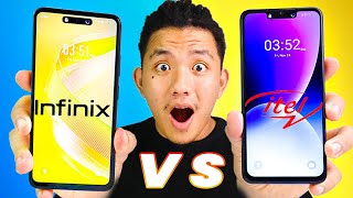 INFINIX SMART 8 VS ITEL A70  THE BATTLE OF 3K PHP PHONES [upl. by Mayor]