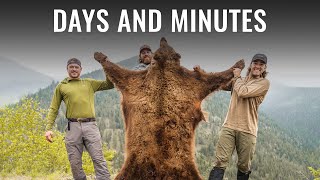 DAYS AND MINUTES  Montana Spring Bear Hunt [upl. by Onida766]