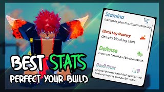 PERFECT YOUR BUILD BEST STATS  Grand Piece Online  ROBLOX [upl. by Allimac269]