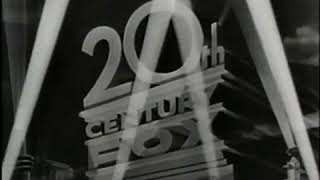 20th Century Fox logo 19351968 VERY RARE VARIANT [upl. by Studnia]