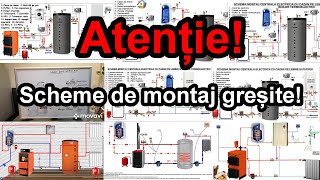 Atenție Multe scheme de montaj pentru centrale pe lemne peleți gaz de pe internet nu sunt bune [upl. by Arzed]