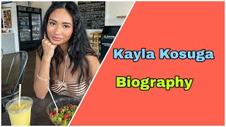 Kayla Kosuga curvy model biography Net Worth boyfriend Nationality Age Height [upl. by Neural]