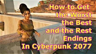 How to Get the Best Ending  Cyberpunk 2077  Which Choice to Make at the End of the Game [upl. by Ennaehr710]