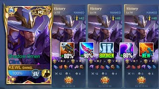 GLOBAL CLINT PERFECT FULL DAMAGE BUILD FOR THIS NEW SEASON  AUTO WINSTREAK   Mobile Legends [upl. by Ocisnarf335]