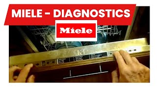 ✨ Miele Dishwasher Not Running Right  How To Make Your Miele Tell You What’s Wrong ✨ [upl. by Aicen]